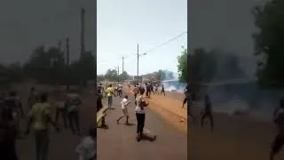 Miniature : Les populations de Doufelgou dans les rues ce 11 mai 2020 pour le retrait du corps de Madjoulba