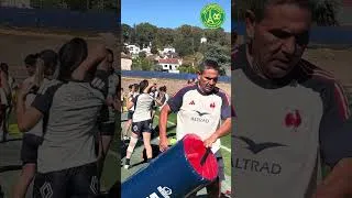 Miniature : Arrivée des joueuses du XV de France- préparation du match contre l’Australie