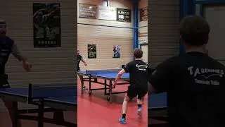 Miniature : Défense + roulette le combo parfait sur ce point d’anthologie 🔥🔥😍 #tabletennis #pingpong #乒乓球