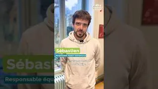 Miniature : Sébastien, responsable d'équipe de maintenance CVC
