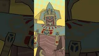 Miniature : Settra does not serve, but such is the power of Nagash #3danimation #memes #parody #warhammer