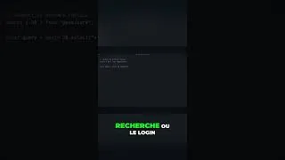 Miniature : Injection SQL : L'Attaque Cachée des Bases de Données Expliquée #shorts