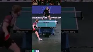 Miniature : ALEX LEBRUN VS TRULS MOREGARD #tabletennis #pingpong #wtt