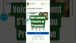 Miniature : Voici comment s'inscrire au programme Astuces Beauté et Conseilles.