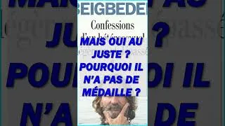 Miniature : Mais oui, pourquoi ? Pourquoi Beigbeder n'a pas de médaille de féminisme  ?!