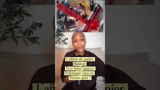 Miniature : L’affaire du panier makeup Yves St Laurent polémique vous auriez fait quoi 😮😂⁉️
