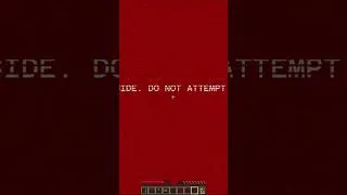 Miniature : Ne les mettez jamais ensemble. #minecraft #gaming #minecrafthorror #horreur #survie #modminecraft