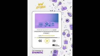 Miniature : Podcast #2 : Projet innovant à impact - Florence Courtade #iutroanne  #pedagogie  #ujm #bkinetic