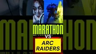 Miniature : ARC RAIDERS VS MARATHON #arcraiders #marathon #gaming #gamingnews #extractionshooter