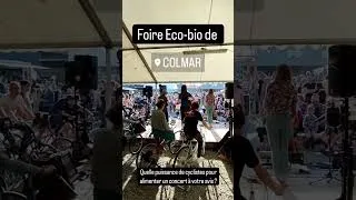 Miniature : Alimenter un concert avec des vélos générateurs
