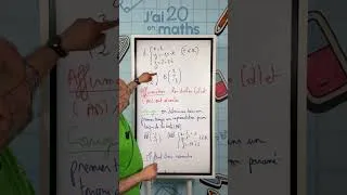 Miniature : Corrigé affirmation 2 sujet France métropolitaine jour 1 #bac2026
