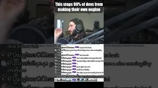 Miniature : This stops 90% of devs from making their own engine... #gamedev #unity #rant #c++ #shorts