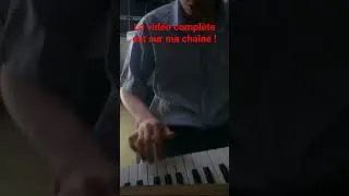 Miniature : Extrait de ma nouvelle vidéo où je joue Minecraft au piano ! #gaming #minecraft #piano #music
