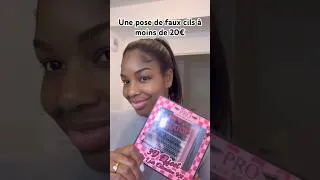 Miniature : Pose de faux cils à la maison 💕 Un résultat naturel et pro avec un kit à moins de 20€ !