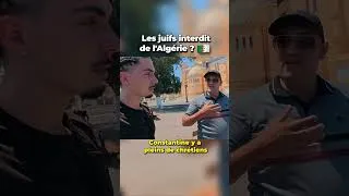Miniature : Les juifs sont-ils #pourtoi # interdits en Algerie ?