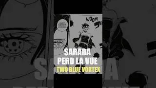 Miniature : Sarada perd la vue dans two blue vortex #borutotwobluevortex #mangareview