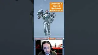 Miniature : pass de combat overwatch 2 saison 2 palliers 20 à 30