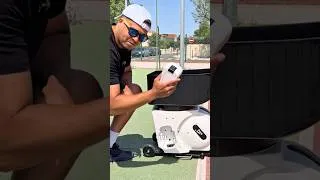 Miniature : J’ai testé la meilleure machine à balle du monde ! Merci @PongbotSports #tennis #machine #practice