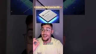 Miniature : 4 Actions Pépites IA pour ton PEA 🔥 (La dernière c’est un Tap-In)‼️