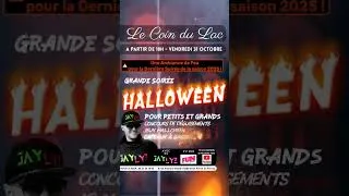 Miniature : GRANDE SOIRÉE HALLOWEEN au COIN DU LAC : Ambiance incroyable ! #halloween #animation #sorties