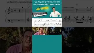 Miniature : Techniques d'improvisation / Accords brisés + Fragments simples (Just Friends)