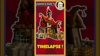 Miniature : TIMELAPSE Maison style MÉDIÉVAL-FANTAISIE ! #minecraft #minecraftshorts #timelapse