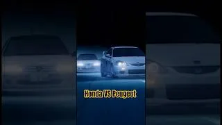 Miniature : Initial D, Honda VS Peugeot ! #initiald #jdm #touge #anime #jdmcars