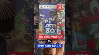 Miniature : Team Super Mario ou Team Astro Bot ?!🔵🔴🎮👍🏾 #nintendo #playstation #ps5 #supermario