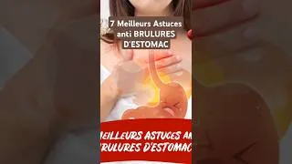 Miniature : 7 Meilleurs Astuces anti BRULURES D'ESTOMAC#Estomac #Brûlureestomac #Thé #Brûlure #inflammation
