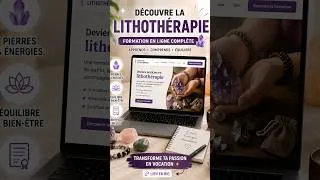 Miniature : 💎 Devenez Conseiller en Lithothérapie | Formation en Ligne
