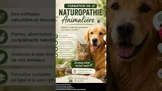 Miniature : Deviens Naturopathe Animalier : transforme ta passion en métier !