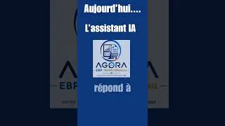 Miniature : 🤖 AGORA IA répond désormais à 2 700 questions sur EBP Gestion Commerciale