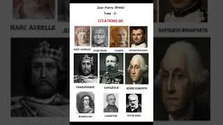 Miniature : CITATIONS DE... Tome2