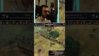 Miniature : Une phrase, deux insultes ! #rts #gaming #aoe4 #tournoi #proplayer