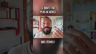 Miniature : Le doute tue plus de rêves que l’échec