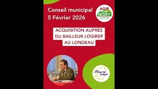 Miniature : ACQUISITION AUPRÈS DU BAILLEUR LOGIREP AU LONDEAU