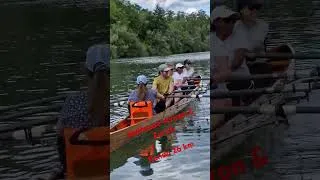 Miniature : Mulhouse-Aviron & Zurich randonnée en bateau de 26 km entre Mulhouse et Niffer suivi d'un barbecue