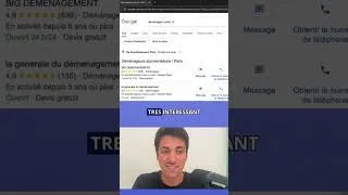 Miniature : Déménageurs : Comment être n°1 sur Google en 2026 #shorts