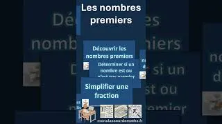Miniature : 🔢 Les nombres premiers : tout ce qu'il faut savoir ! #maths #nombrespremiers #brevet #coursdemaths