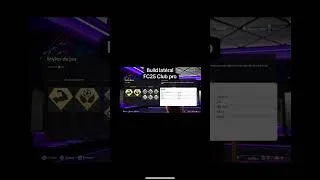 Miniature : RB/LB build FC25 pro clubs #clubpro #fifa #clubff #eafc #fc25 #eafc25