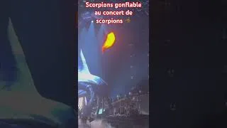 Miniature : Scorpions gonflable au concert de scorpions le 17/07/26