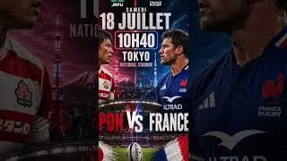 Miniature : 🏉 🇯🇵 Japon vs France 🇫🇷
