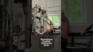 Miniature : 🔵Élévation verticale à la poulie basse travail du trapèze moyen deltoïde antérieur #musculation