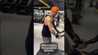 Miniature : 🔵Adduction des pecs aux brasArticulés.      #musculation #pectorals #training