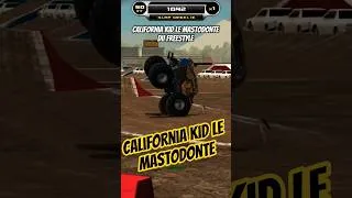 Miniature : MASTODONTE CALIFORNIA KID 💀☢️• #MTD #DoubleBackflip #monstertruck #Shorts