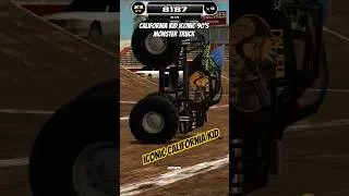 Miniature : Iconic 90's California Kid • #MTD #DoubleBackflip #monstertruck #Shorts