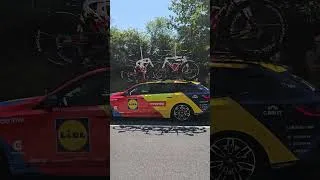 Miniature : En direct du Tour de France... #caravane #campingcar #tourdefrance #velo