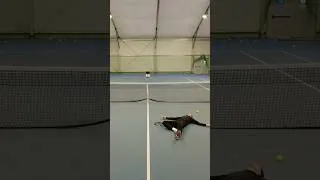 Miniature : Quand un ROBOT sous IA te MARTYRISE ! #tennis #pongbot #shorts