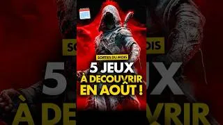 Miniature : 5 JEUX à découvrir en AOÛT 2026🔥 Les SORTIES du MOIS