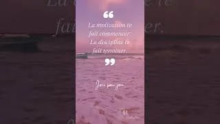Miniature : Jour pour jour  #développementpersonnel #citation #motivation #grandirenconscience